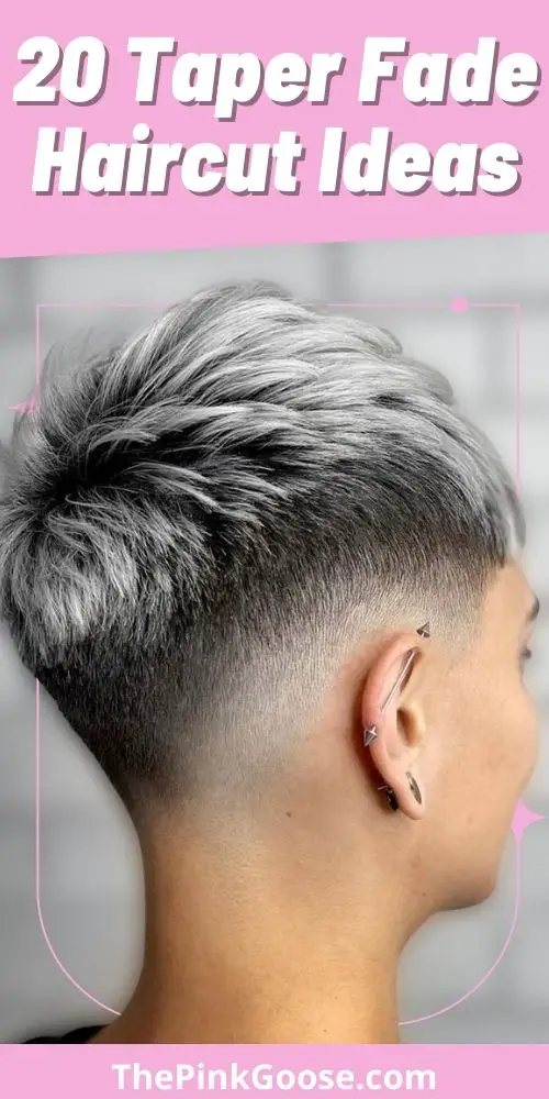 Taper Fade Haircut for Blondes