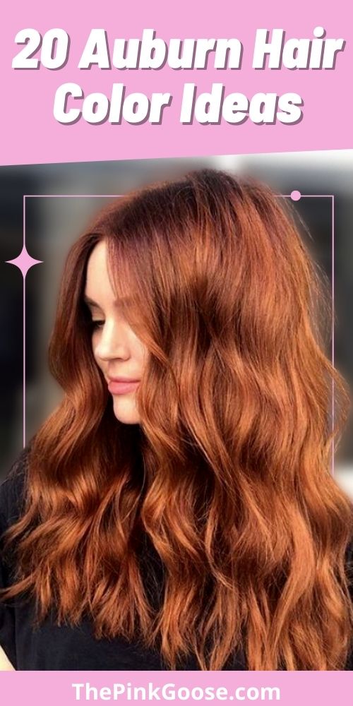 Autumn Hair Color for Wavy Hair