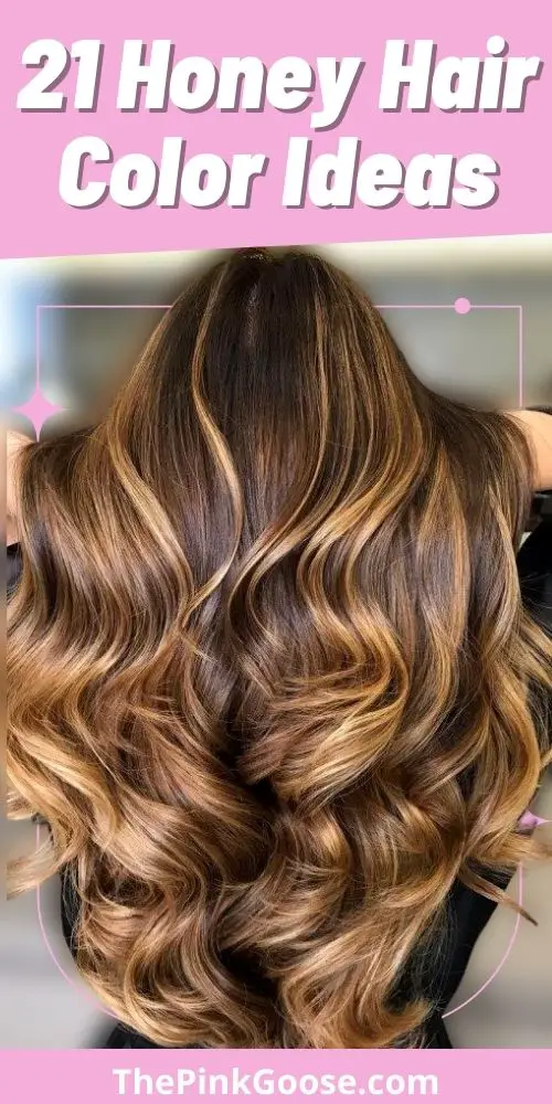 Honey Color for Thick Hair