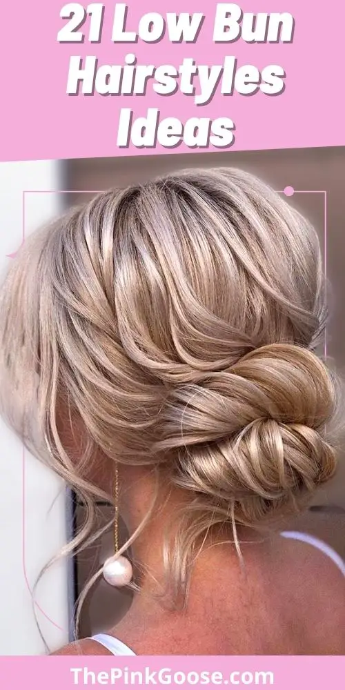 Low Bun Hairstyles for Events