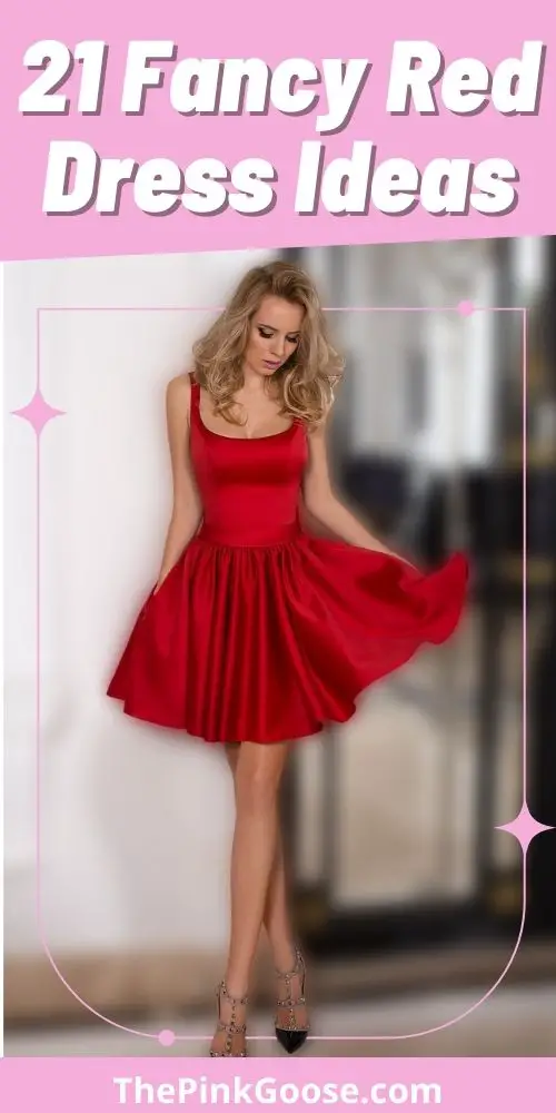 Short Fancy Red Dress