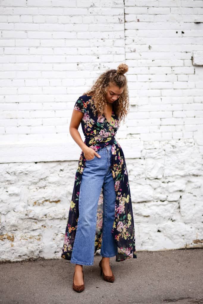 20 Stylish Dresses Over Jeans Ideas for a Fashion Forward Look