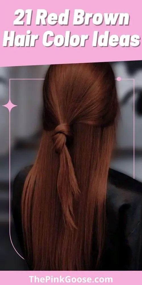 Red Chestnut Color for Straight Hair