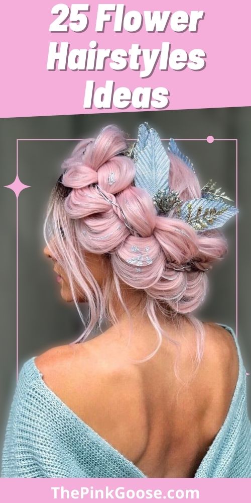 25 Ideas Flower Hairstyles