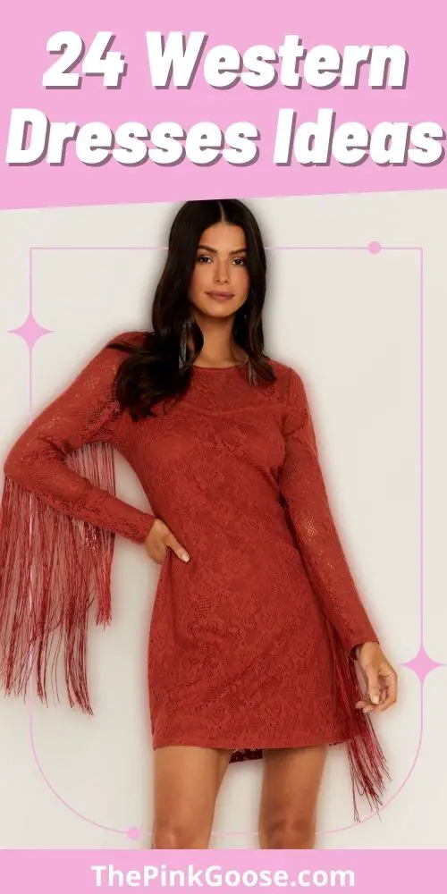 24 Western Dresses - To Try Now