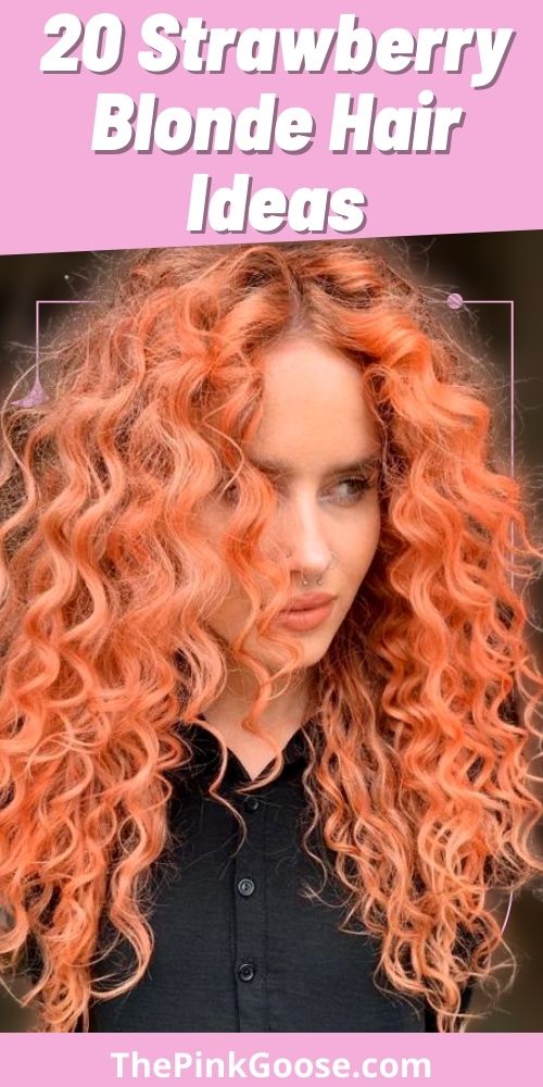 Curly Strawberry Blonde Hair