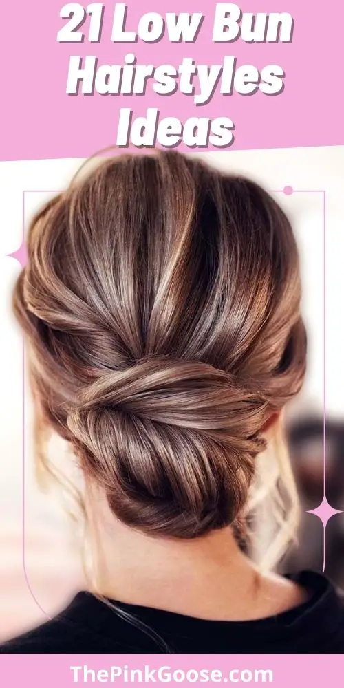 Low Bun Hairstyles for Events