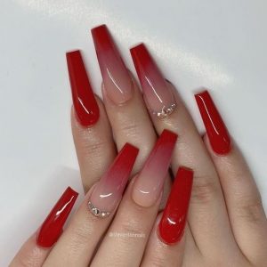 19 Gorgeous Ideas for Red Summer Nails 2023