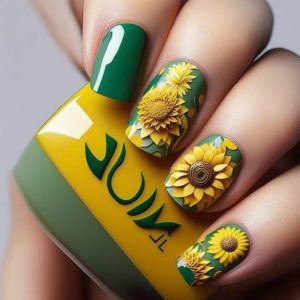 Summer Nails 2023: Flowers - 21 Ideas
