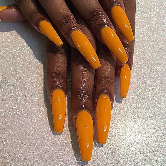 15 Long Fall Nail Ideas for Black Women in 2023