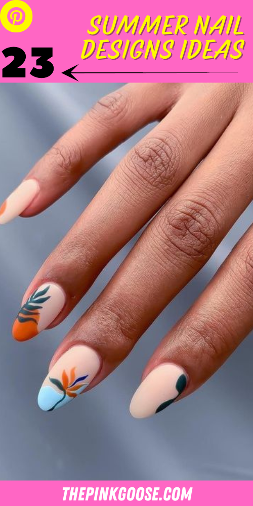 New Summer Nail Designs 2023: 23 Ideas for Trendy and Vibrant Nails