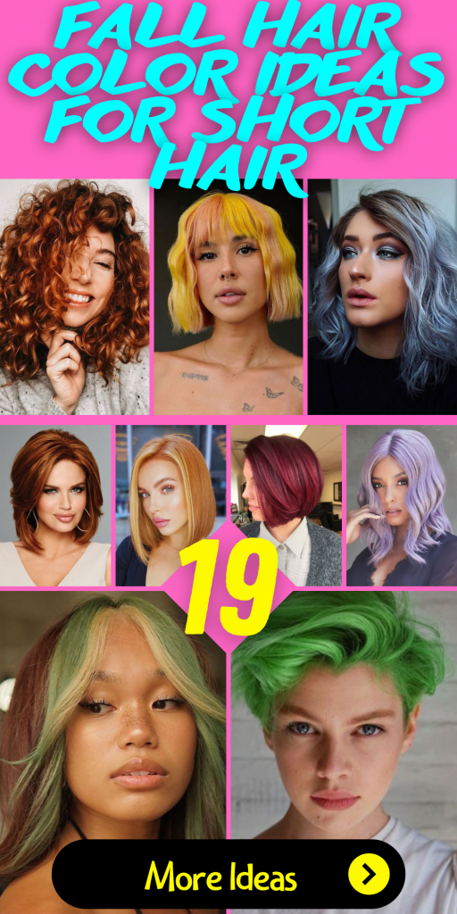 Fall Hair Color Ideas For Short Hair Thepinkgoose