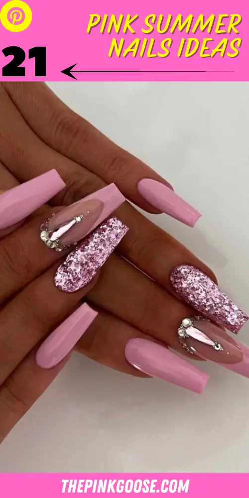 Pink Summer Nails 2023: 21 Ideas for Your Best Summer Look Yet!