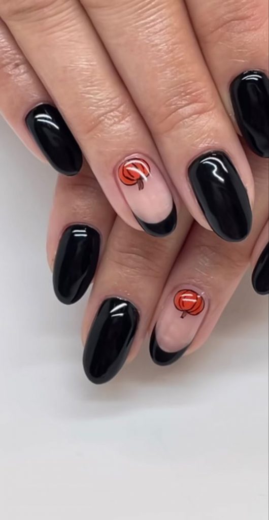 French Oval Nails: 15 Fall Ideas