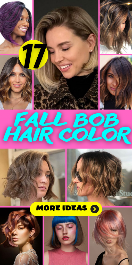 17 Stunning Fall Bob Hair Color Ideas