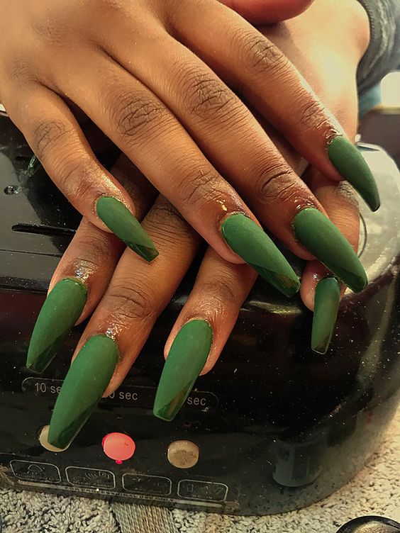 15 Long Fall Nail Ideas for Black Women in 2023