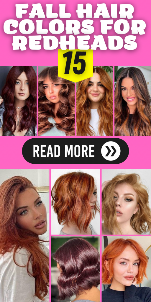 15 Fall Hair Colors for Redheads