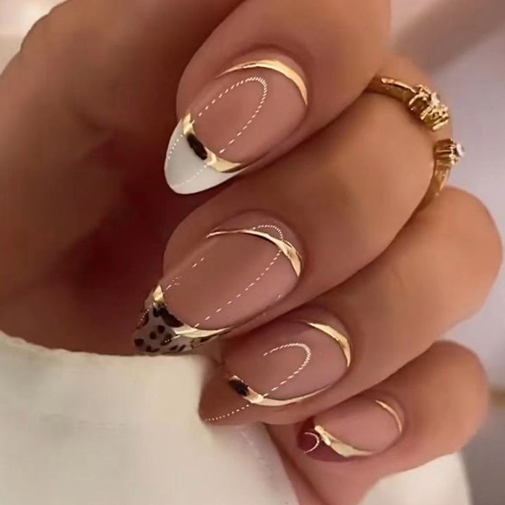 Fall French Almond Nails: 17 Ideas