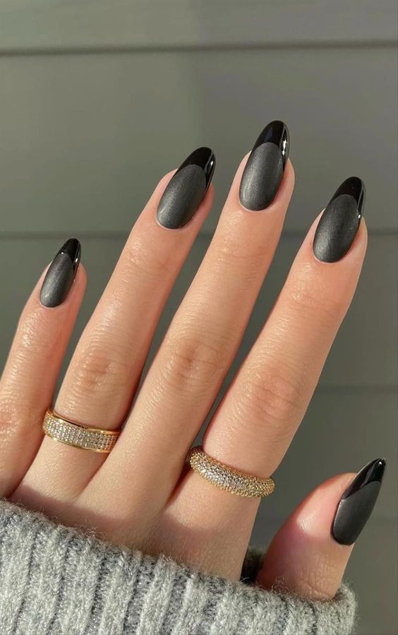 French Oval Nails: 15 Fall Ideas