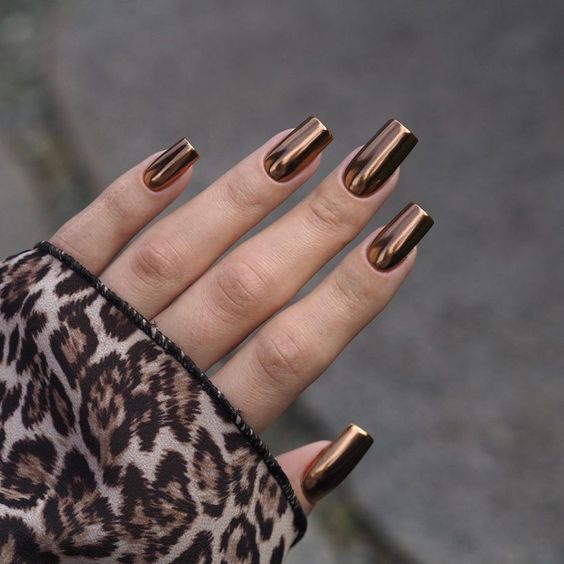 17 Trendy Chrome Nail Ideas For Fall 2023 Thepinkgoose