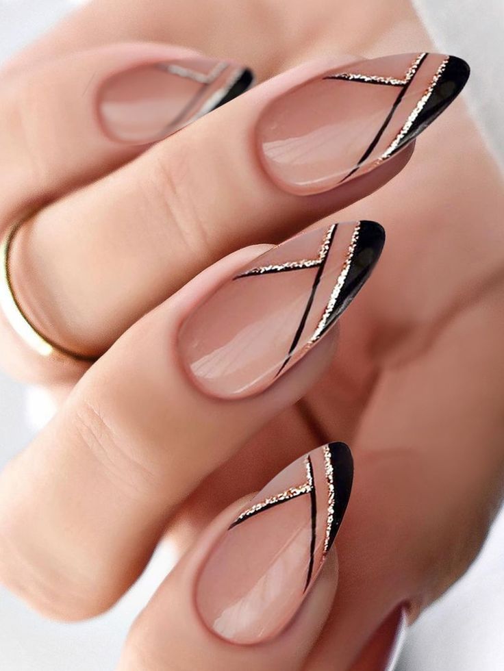 Fall French Almond Nails: 17 Ideas