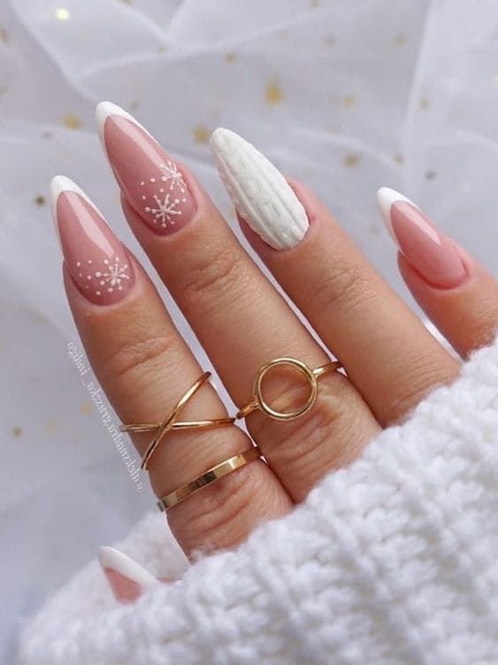 Fall French Almond Nails: 17 Ideas