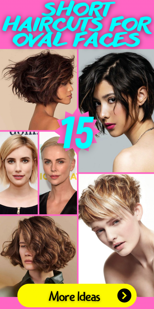 15 Chic Short Haircut Ideas for Oval Faces - thepinkgoose.com