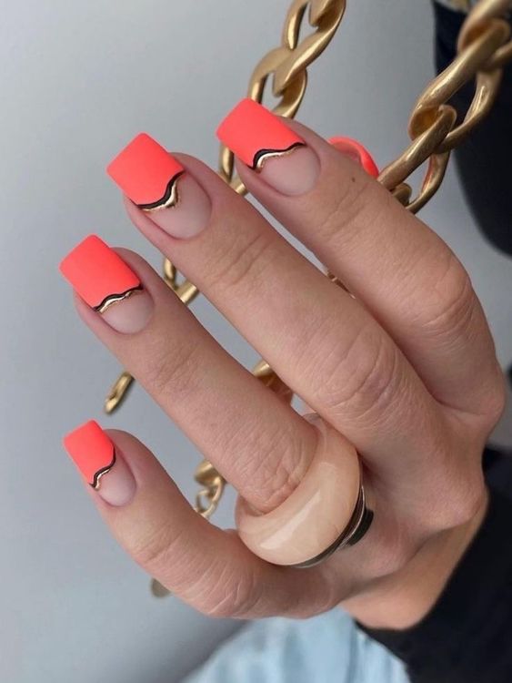 15 Vibrant Orange Nail Ideas for Winter 2023-2024