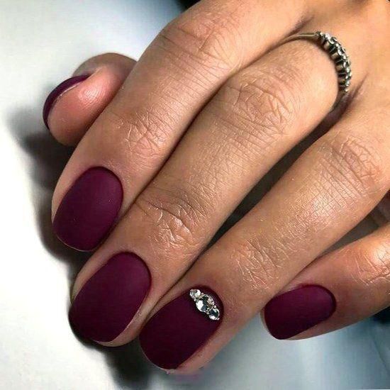 15 Short Acrylic Winter Nail Ideas for 2023-2024