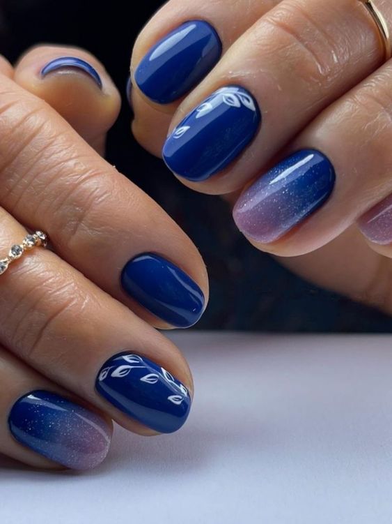 Colores de invierno para uñas redondas 2023-2024: 15 ideas elegantes y de temporada