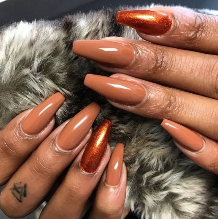 15 Vibrant Orange Nail Ideas for Winter 2023-2024