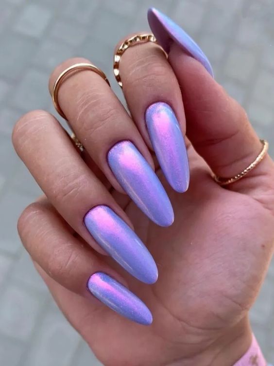 15 Gorgeous Purple Nail Ideas for Winter 2023-2024