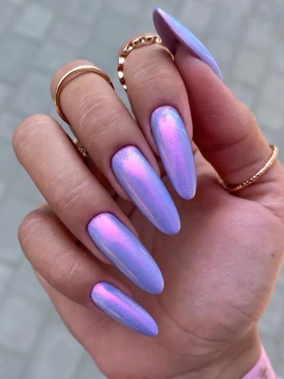 48+ Stunning Light Purple Nail Designs [Trending In 2024] 