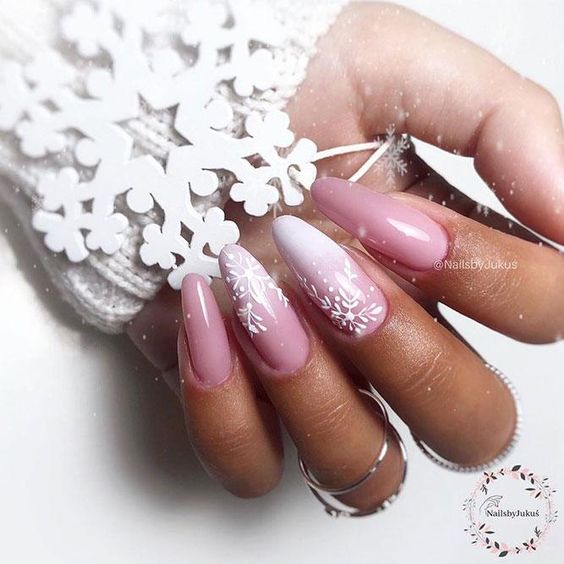 17 Pretty Pink Nail Ideas for Winter 2023-2024