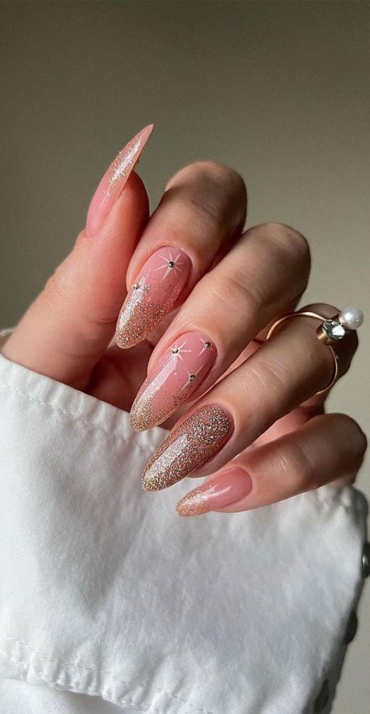 15 French Winter Snowflake Nail Ideas for 2023-2024