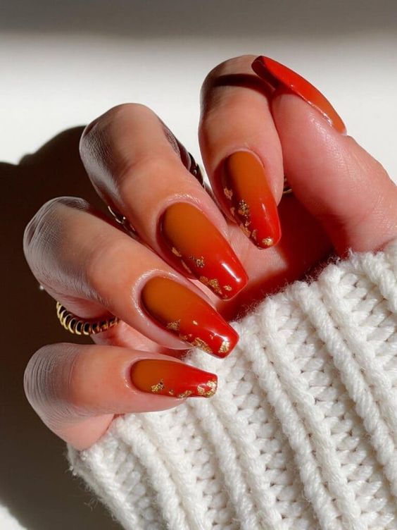 15 Vibrant Orange Nail Ideas for Winter 2023-2024