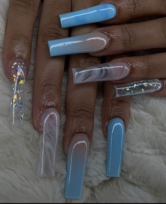 Colores de invierno de uñas cuadradas 2023-2024: 17 ideas para lograr tu look invernal