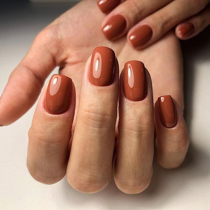 19 Solid Color Winter Nail Ideas for 2023-2024