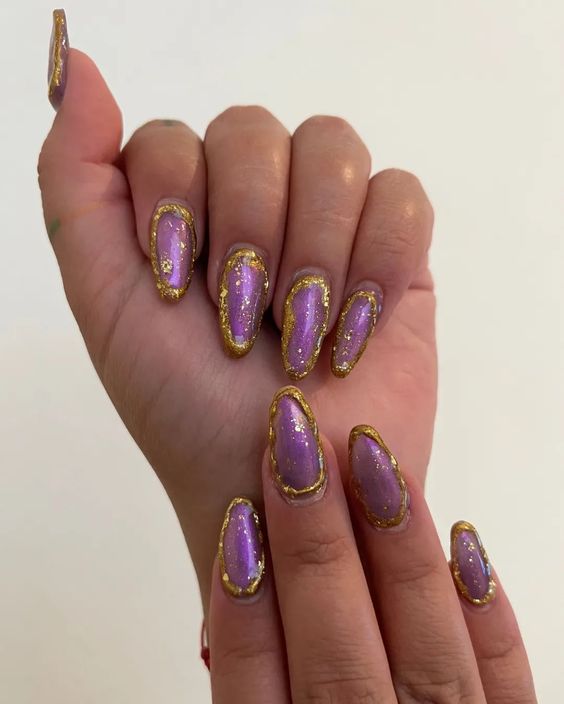 15 Gorgeous Purple Nail Ideas for Winter 2023-2024