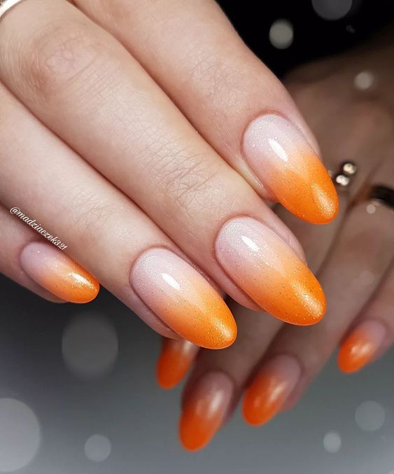 15 Vibrant Orange Nail Ideas for Winter 2023-2024