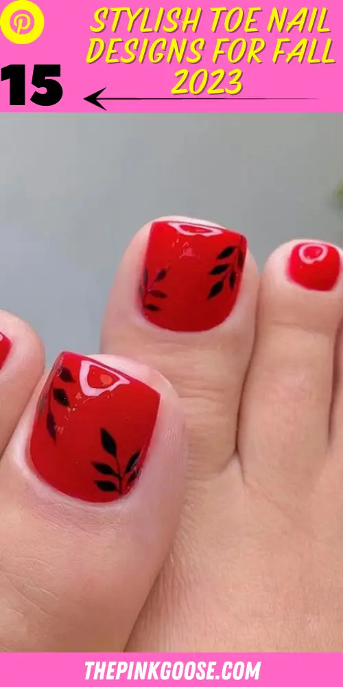 15 Stylish Toe Nail Designs for Fall 2023