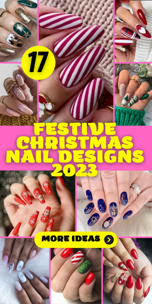 17 Festive Christmas Nail Designs for 2023