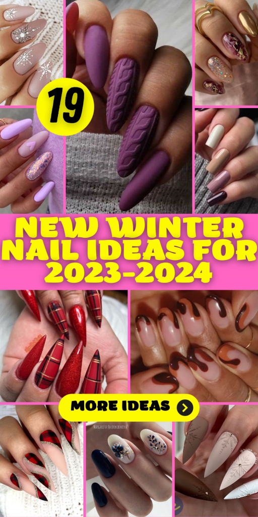 19 New Winter Nail Ideas for 2023-2024