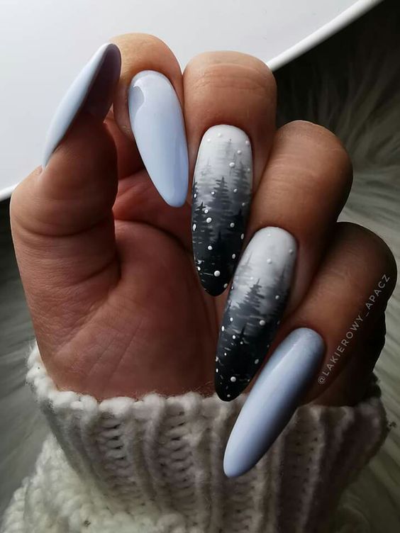 Pretty Winter Nails 2023-2024: 17 Stunning Ideas