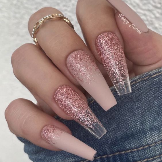 Rose Winter Nails 2023-2024: 17 Lovely Ideas