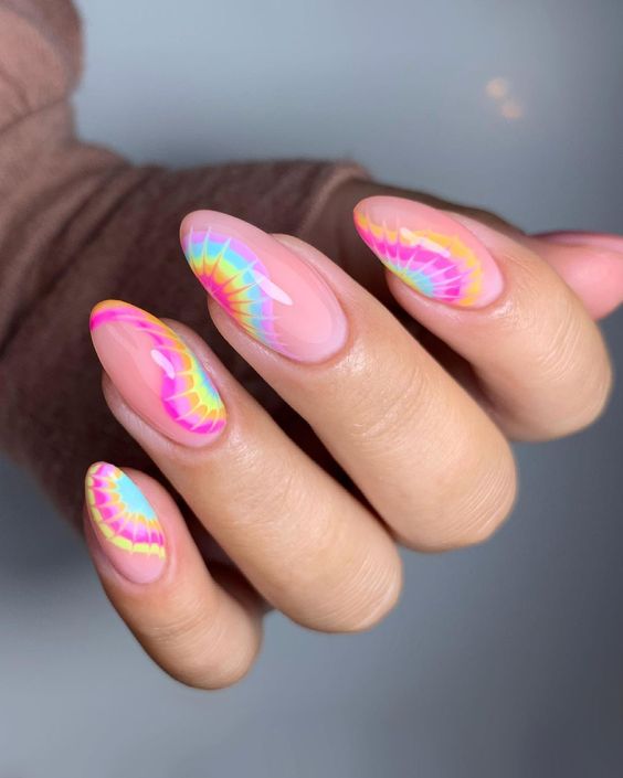 19 Colorful Gel Nail Ideas for Winter 2023-2024