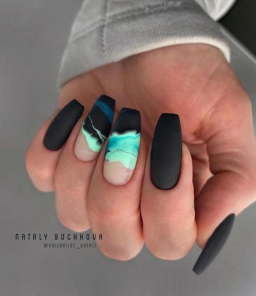 19 Colorful Gel Nail Ideas for Winter 2023-2024