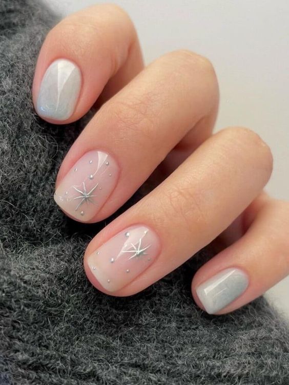 Uñas Acrílicas Cortas Invierno 2023-2024: 15 Ideas De Moda