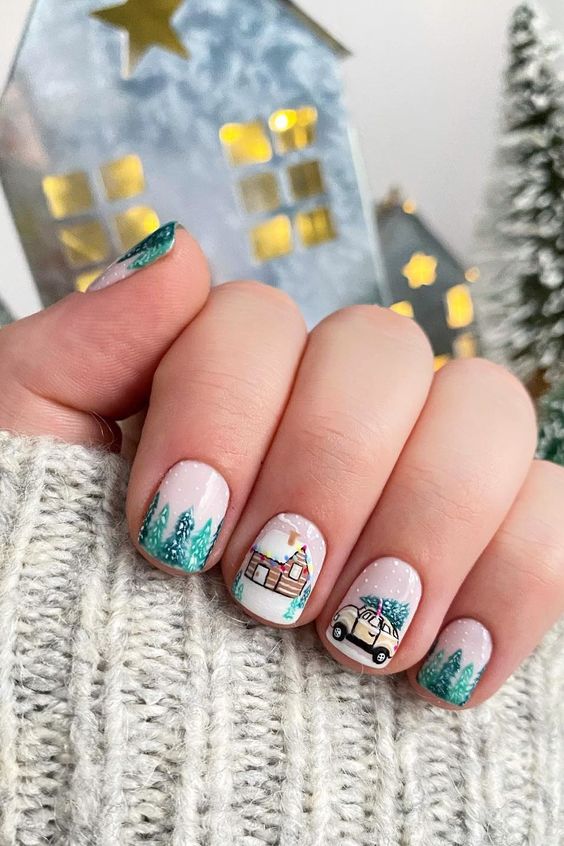 17 Festive Christmas Nail Designs for 2023