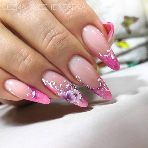 Rose Winter Nails 2023-2024: 17 Lovely Ideas